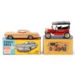 Corgi Toys 245 Buick Riviera and Matchbox model T Ford