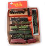 Eight Tri-ang OO gauge model railways