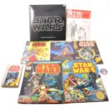 Star Wars interest: a collection of original items including Star Wars Weekly no.1, double LP vinyl