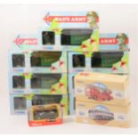 Corgi Toys 18501 Dad's Army Bedford O series vans etc