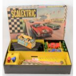 Scalextric slot car set 55 etc