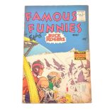 Famous Funnies comic no.217, Buck Rogers cover