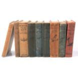 W E Johns, nine first edition and early edition Biggles books