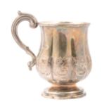Silver christening mug, London 1838.