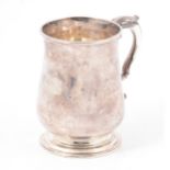George III silver mug, possibly John Scofield, London 1774