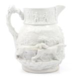 Stoneware Toho jug,