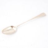 George III basting spoon