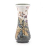 Moorcroft 'Bramble' pattern vase, designed by Sally Tuffin.