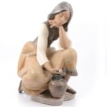 Lladro 'Classic Water Carrier' figure.