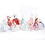 Royal Doulton figures.