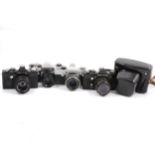 Praktica SLR 35mm cameras