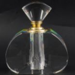 Contemporary glass scent bottle.