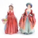 Two Royal Doulton lady figurines, HN1989 Margaret, HN2091 Rosemary