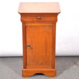 Victorian style bedside table,