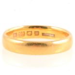 22 carat gold wedding band.