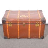Vintage shipping trunk,
