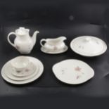 Large Royal Doulton dinner and tea service, Tumbling Leaves pattern