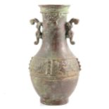 Chinese Archaic style bronze vase