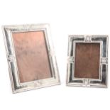 Silver-mounted photograph frames, Carr's of Sheffield Ltd, Sheffield 1991.