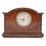 Edwardian mahogany mantel clock case.