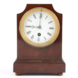 Victorian mahogany mantel clock.