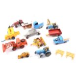 Quantity of toy farm vehicles