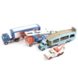 Quantity toy commercial vehicles