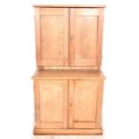 Pine pantry cupboard