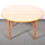 Oak dining table