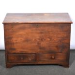 Victorian elm mule chest