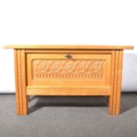 Danish oak silver chest