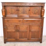 Jaycee reproduction oak court dresser.