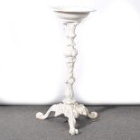 Coalbrookdale type painted cast iron stand