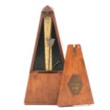 A French 'Maëlzel' metronome.