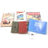 Four boxes of motoring memorabilia including maps, programs, car catalogues