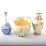 Quantity of 20th century decorative ceramics, including Susie Cooper, Clarice Cliff