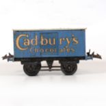 Hornby O gauge Cadbury's Chocolates, private owners van.