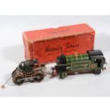 Hornby O gauge 20v motor and chassis and body shell for no.1 Special tank locomotive GW 5500