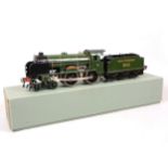 Hornby O gauge electric model railway locomotive and tender, E420, 4-4-0 'Eton'