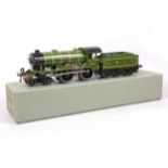 Hornby O gauge electric locomotive and tender, E220 Special, LNER 4-4-0 'Bramham Moor'.