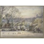 After Cecil Thornton - The Hoar Frost; and four other prints.