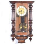 Vienna wall clock, 8 day movement striking on a gong