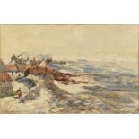 A R Watson, Coastal Scenes, a pair,