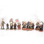 A collection of Hamilton and other Royal Marine figurines.