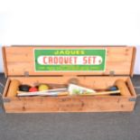 Jaques croquet set, boxed