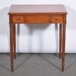 Victorian mahogany side table,
