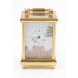 Modern carriage clock, by Kingsley Enamels,