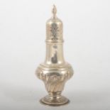 Silver sugar shaker, William Hutton & Sons Ltd, London 1897.