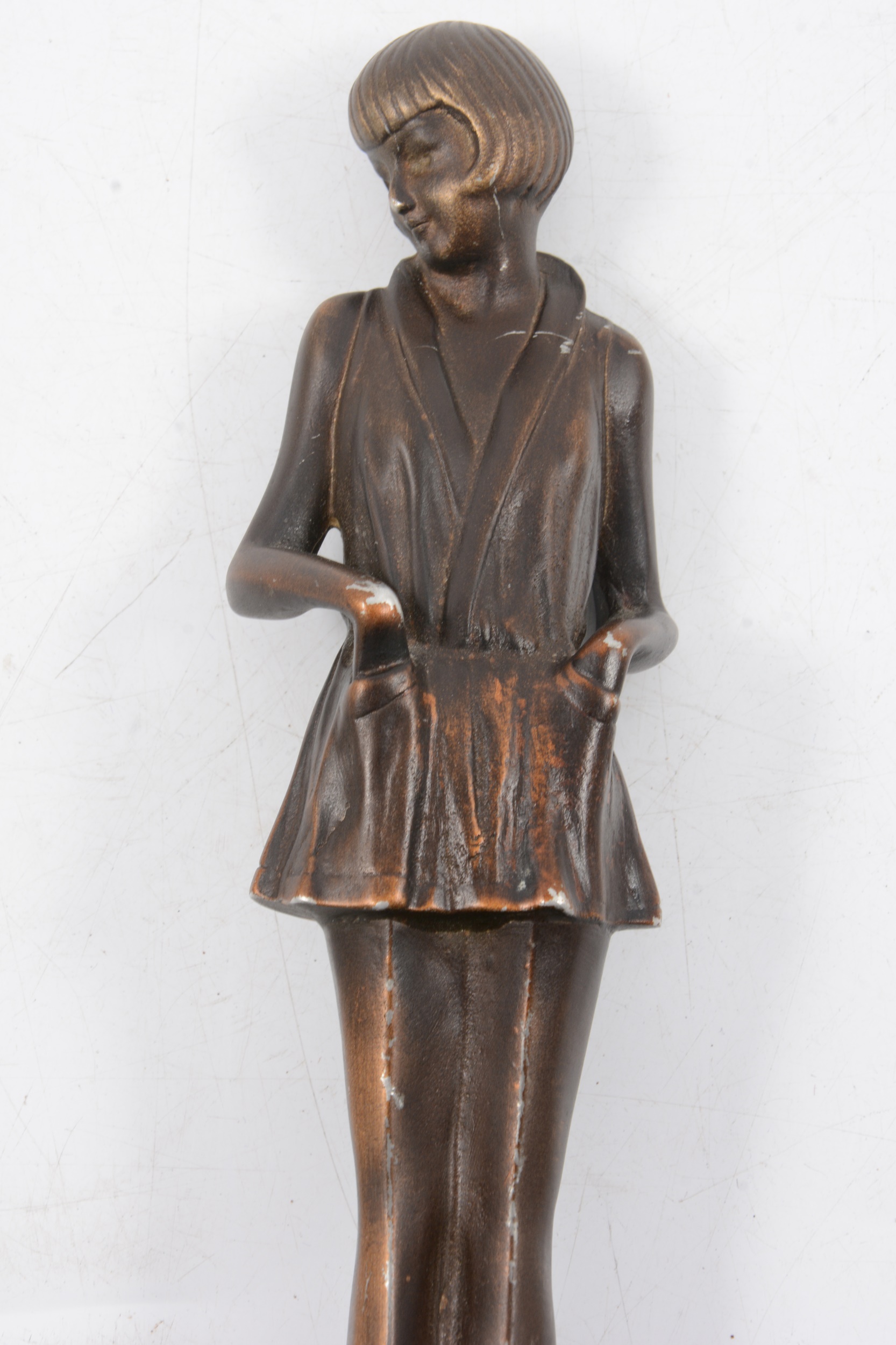 Josef Lorenzl, an Art Deco sculpture of a lady - Image 8 of 8