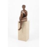 Moira Purver, Meditating on Purbeck, a limited edition sculpture